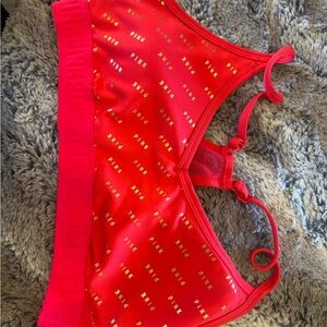 PINK Victoria's Secret Red Sports Bra